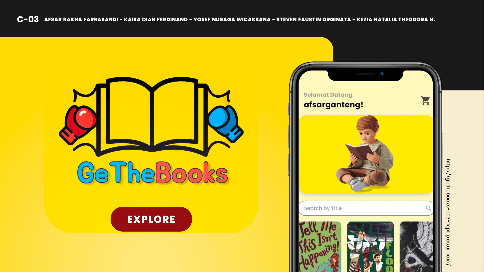 GeTheBooks — project screenshot