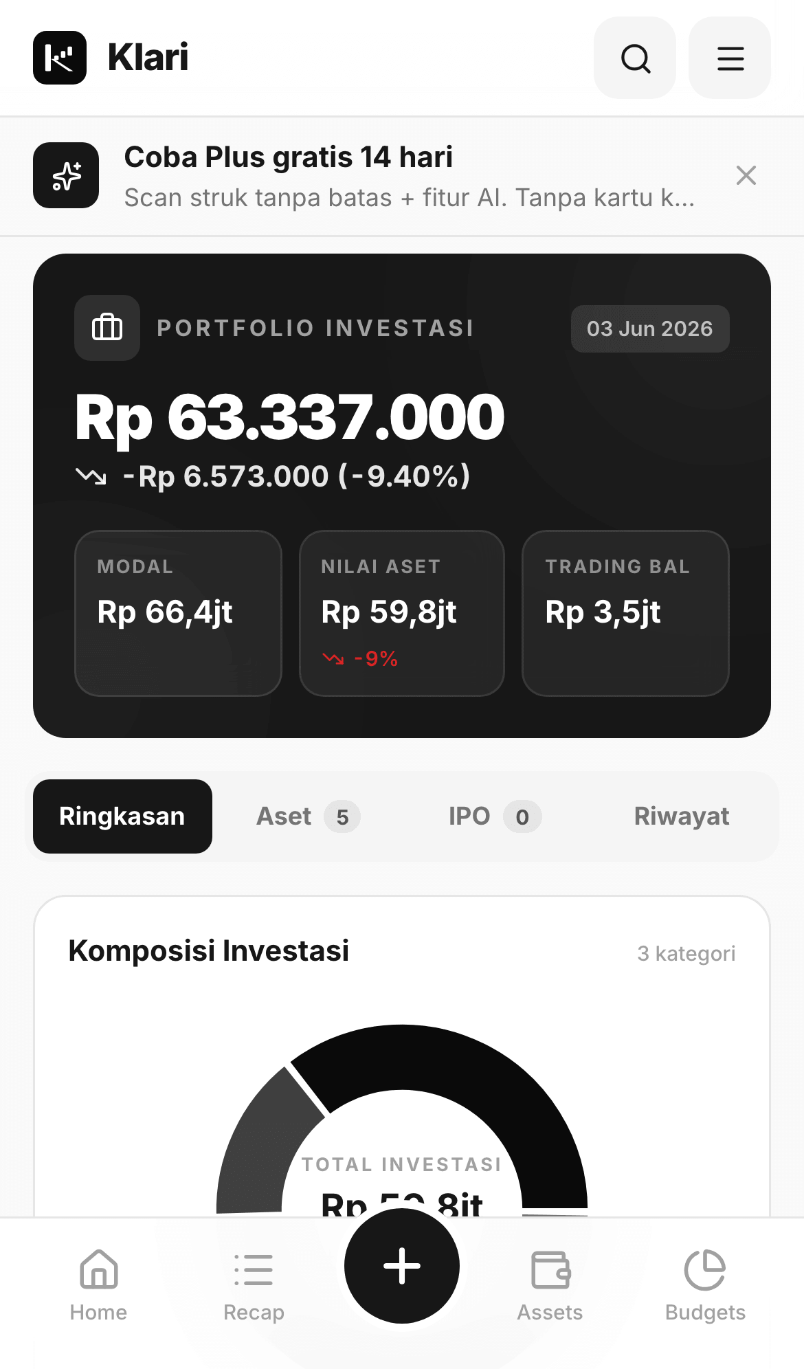 Klari.id — in-app screenshot 3
