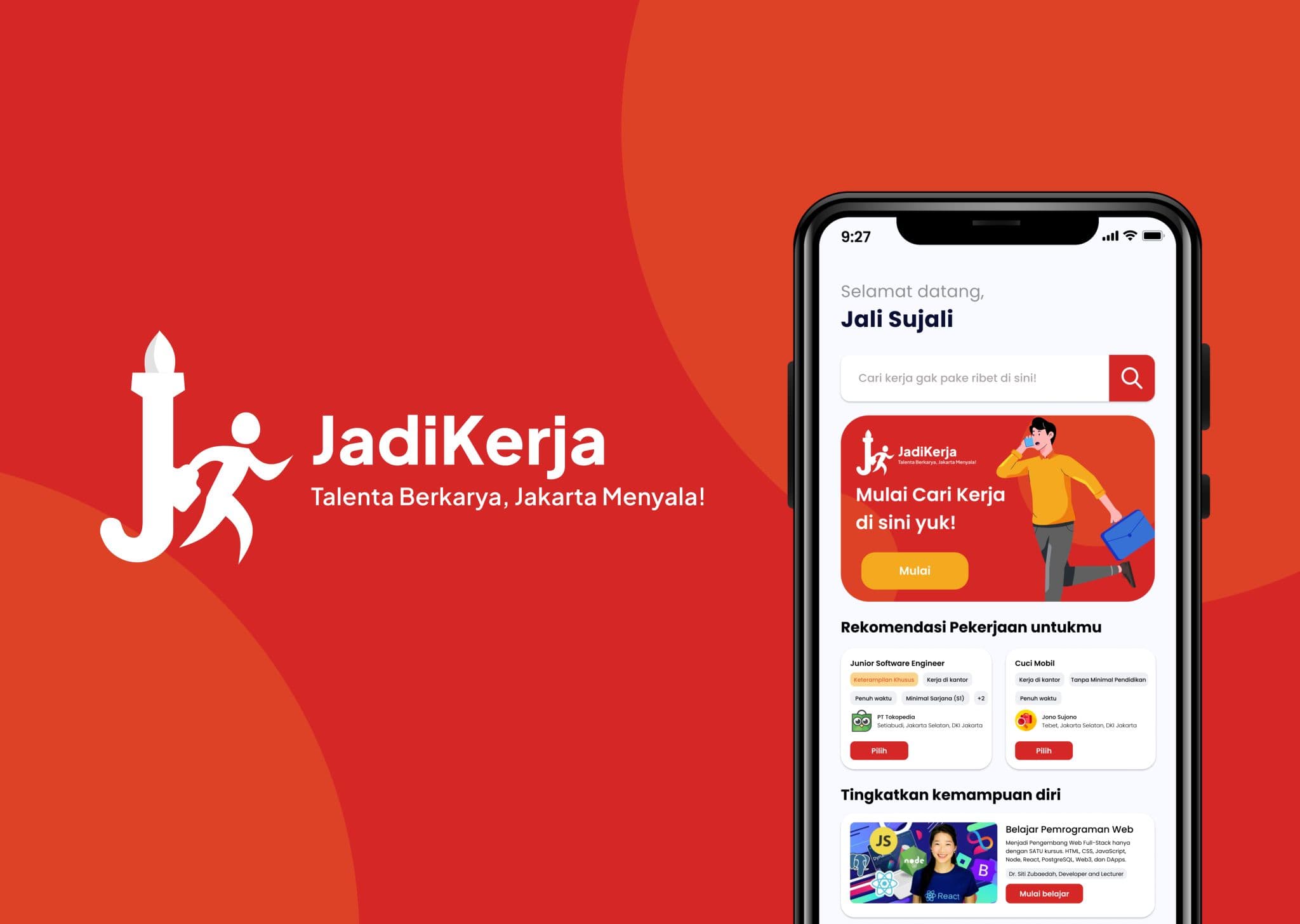 JadiKerja — project screenshot